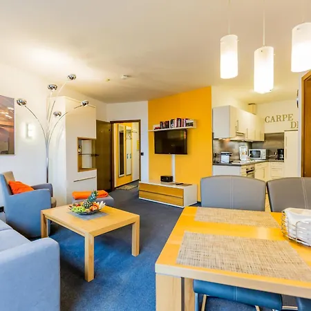 شقة Residenz Meeresbrandung10 Mit Verglastem Balkon Mit Meerblick , Einbaukueche Mit Geschirrspueler ,2 X Tv,schwimmbad, Sauna , Reservierter Stellplatz , Wlan ! *